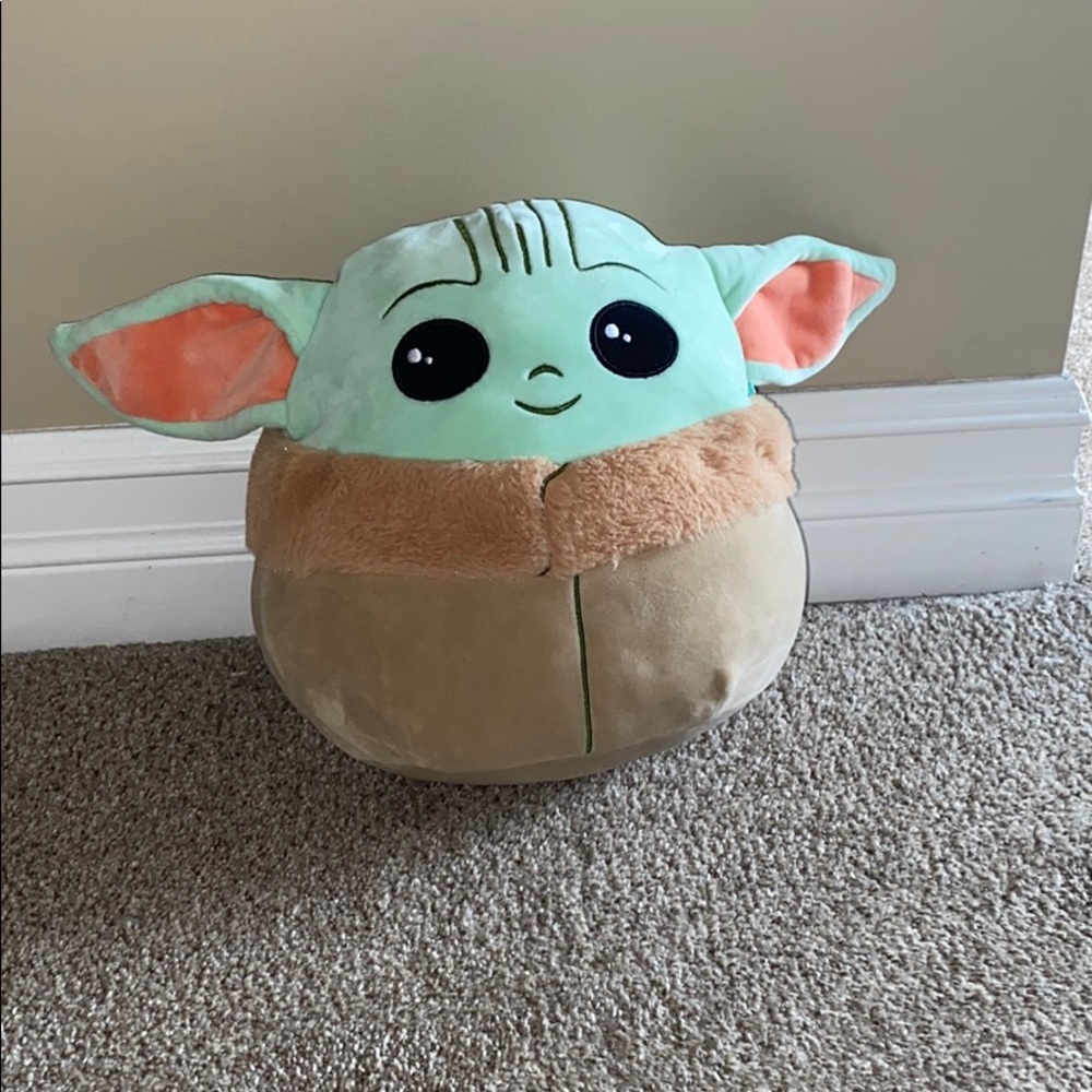 Baby Yoda Squishmallow :)